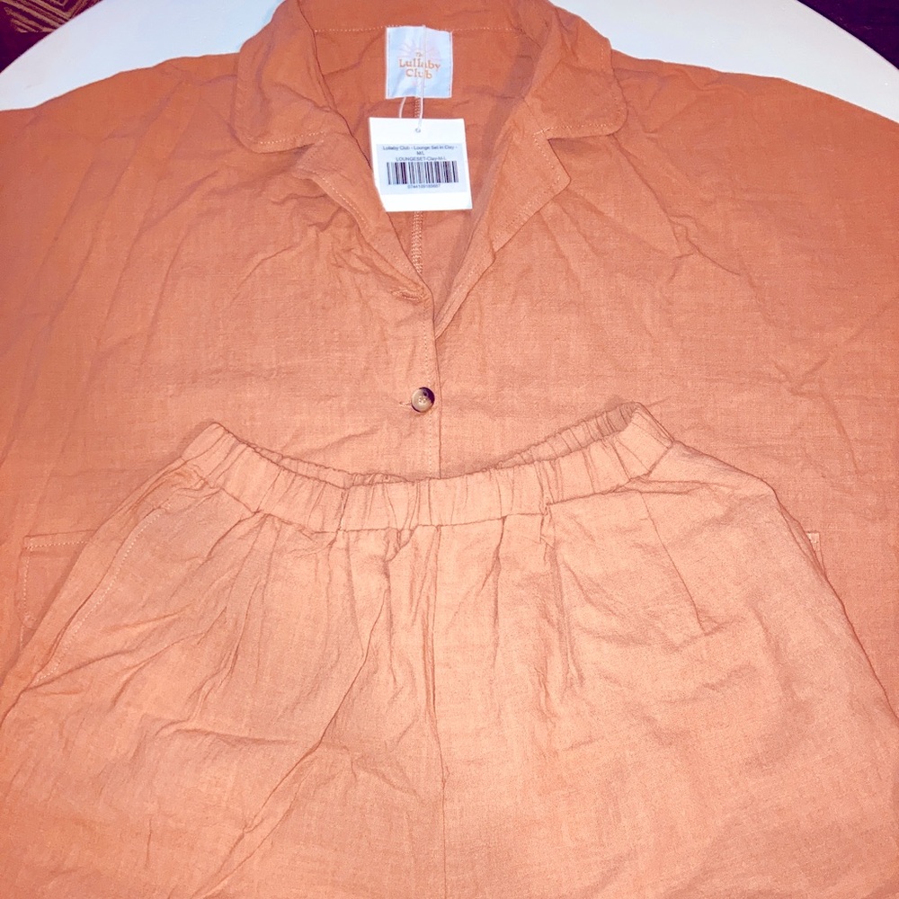 Comfy linen sleep set